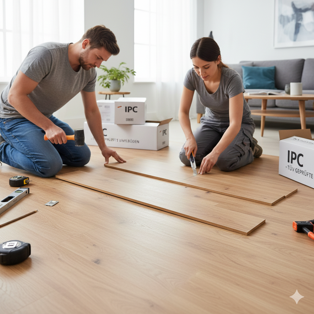 Vinylboden verlegen