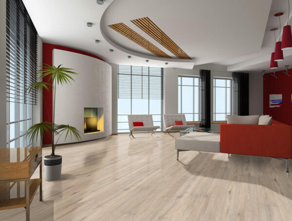 Saphir Plus Vinylboden Eiche Felsgrau